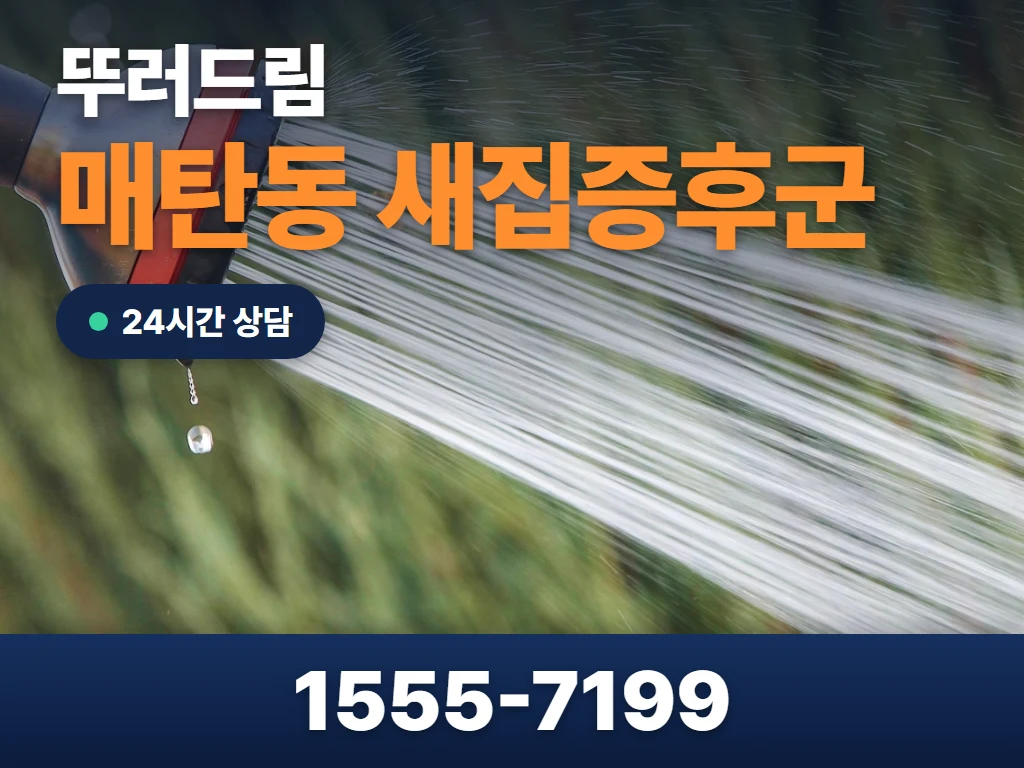 매탄동 새집증후군 현장