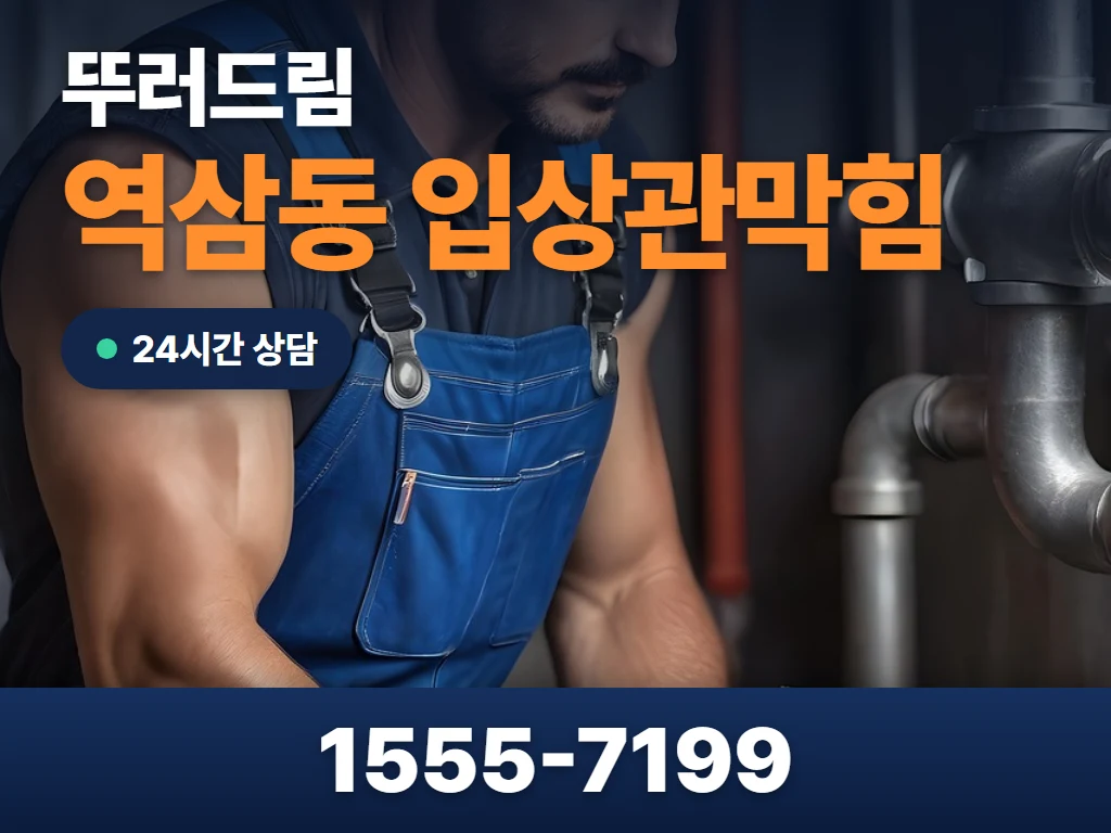 역삼동 입상관막힘 현장